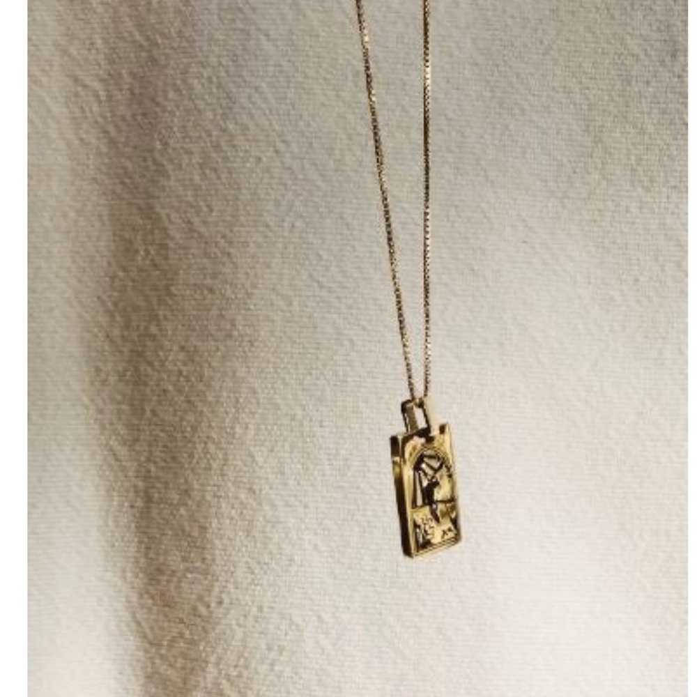 BAGATIBA LONG CAGE NECKLACE - Picture 12 of 16